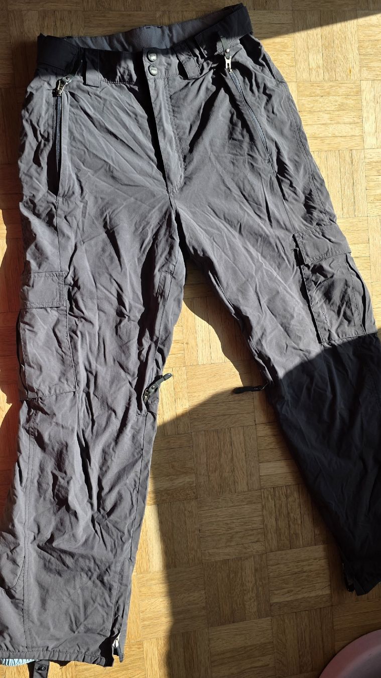 Sci: Pantalon de ski bleu/gris taille M Pulp – Usato da Yverdon-les-Bains venduto da van_dq65