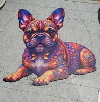 Holzpuzzle Frenchi Bully - Einzigartiges Puzzle! Bulldogge