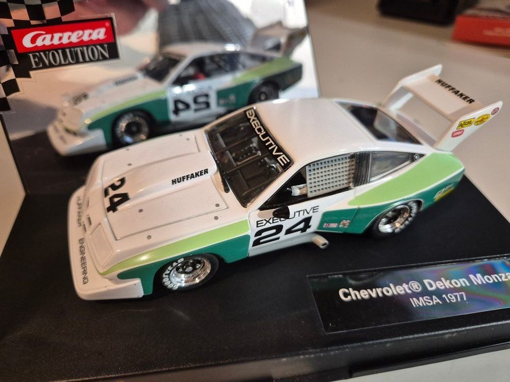Carrera Piste: Carrera Evolution Chevrolet Dekon Monza '78 IMSA 1978 – Nuovo e nell'imballaggio originale da Ennetbürgen venduto da Perlen01 1