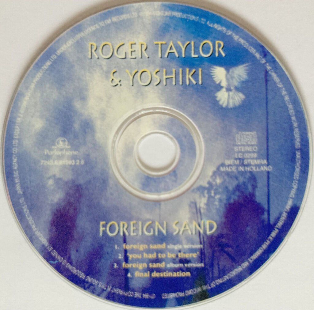 CD: QUEEN / ROGER TAYLOR & YOSHIKI - FOREIGN SAND – Usato da Bottens venduto da hotter-than-hell 2