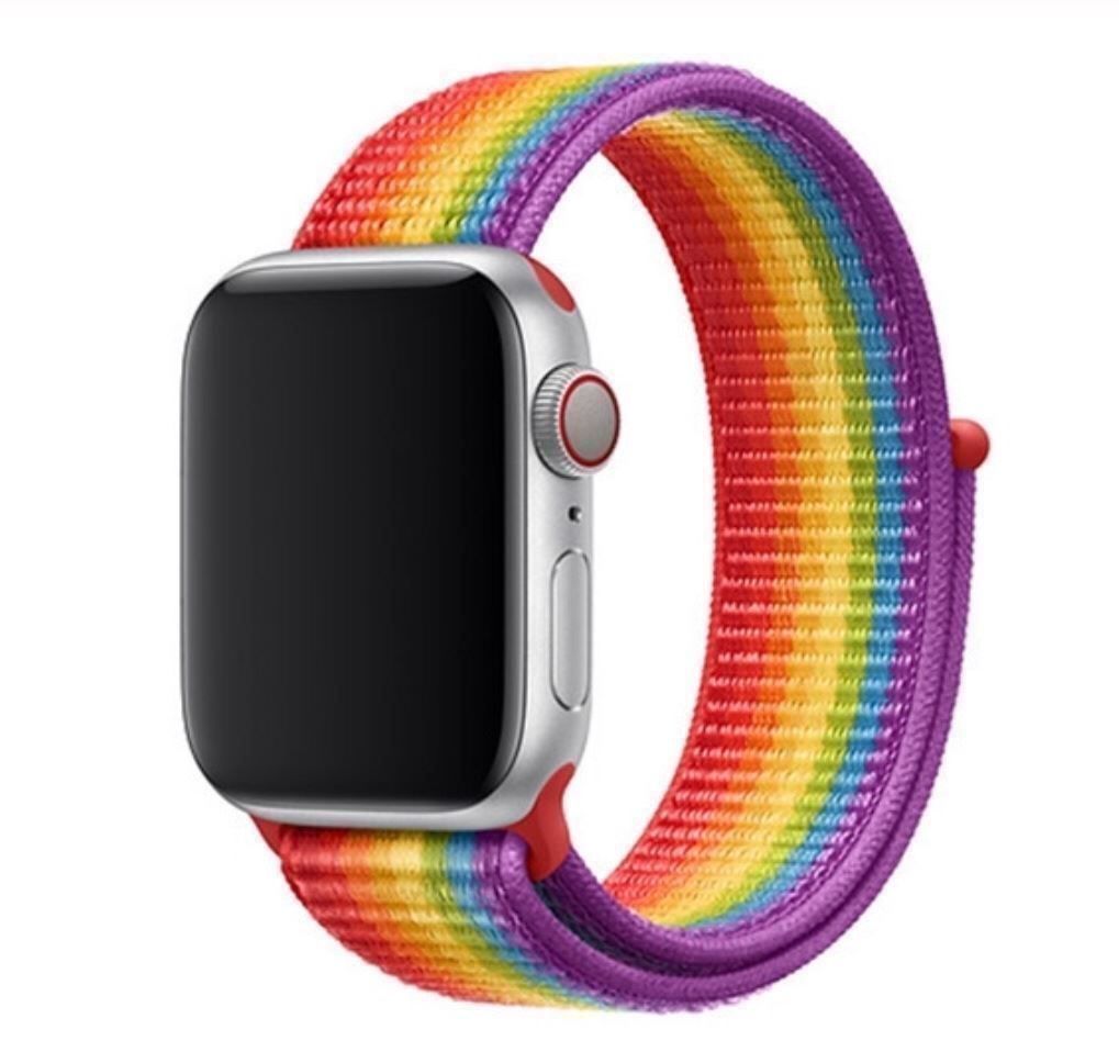 Bracciali & Braccialetti: Apple Watch 42mm 44mm Sport Loop Armband – Nuovo e nell'imballaggio originale da Zürich venduto da st0re
