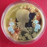 GIGANT: Princessin Diana mit Edelstein Swarovski - PP 70 mm