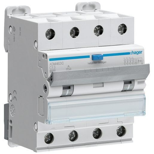 Hager Alimentation électrique: FI/LS-Schalter Hager 4P C 13A 30mA A – Neuf avec emballage d'origine à Zürich par papaplatte