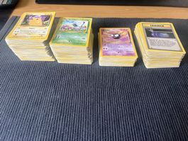 Pokemon WOTC Karten Sammlung non holo Base Set-Fossil