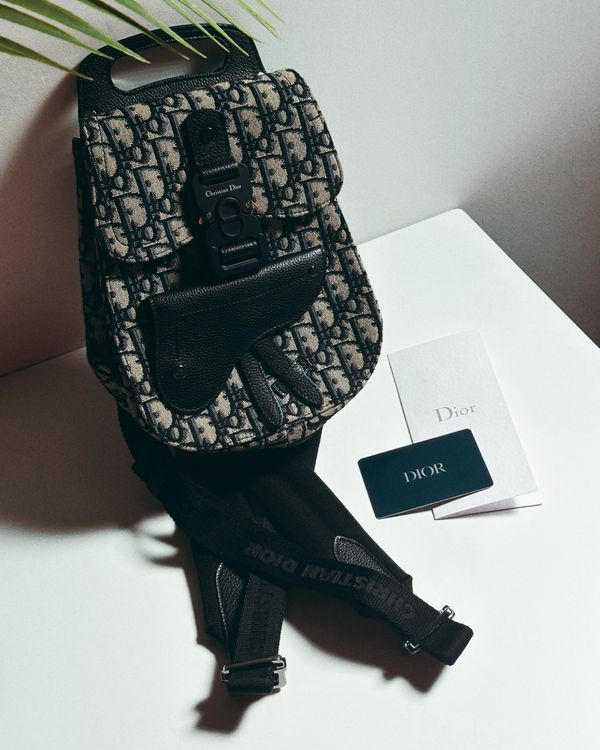 Mini Rucksack Christian Dior, Karte und Quittung (Gebraucht) in Genève ...