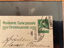 Alte Postkarte 1923