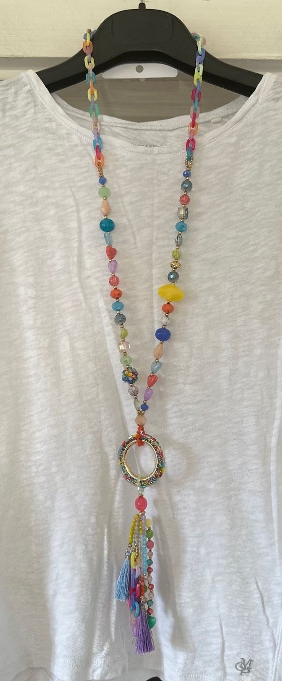 Ketten: Collier multicolor – Neu und originalverpackt aus Locarno von DBSiesta 5