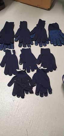 Handschuhe XL 4 Paar dick und 5 Paar dünn mit Gumminoppen
