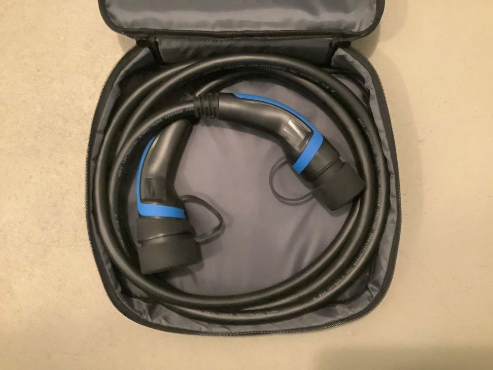 E-Auto Ladekabel Tasche 40x13cm - Wasserdichte Aufbewahrung Für Kabel & Zubehör