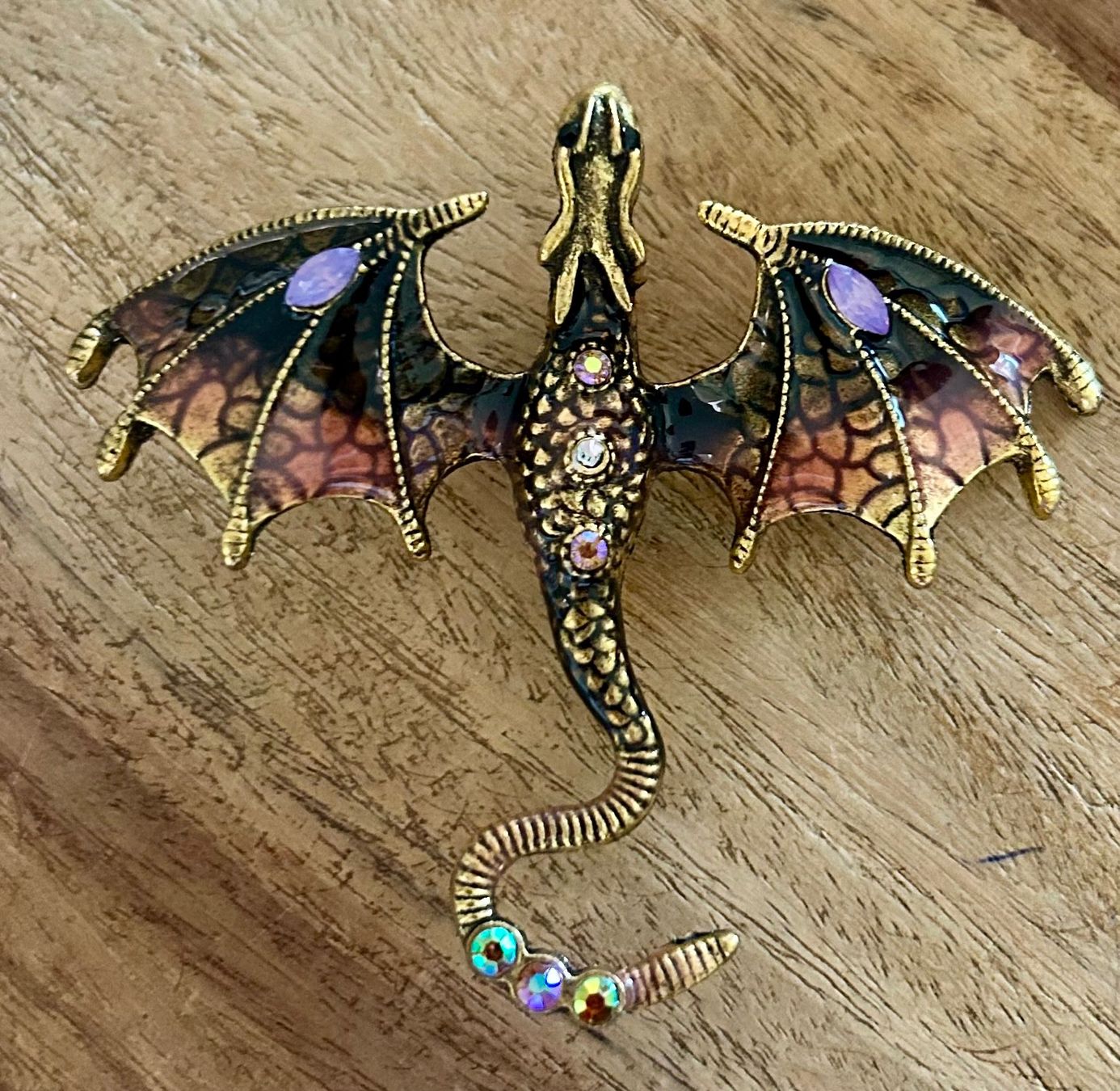 Broschen & Nadeln: Brosche Drache – Neu und originalverpackt aus Geneve von vane267