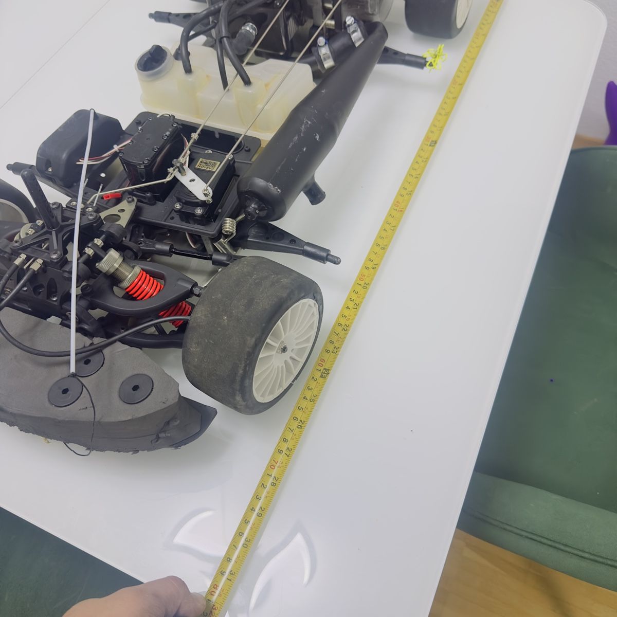 Modellismo RC: RC Auto benzin 23 corsan – Difettoso da Nebikon venduto da sal_pvk8 2