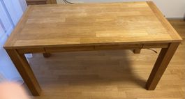 Schreibtisch aus Holz (Jysk Hage)