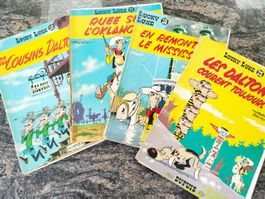 Lot  4bds Lucky Luke vintage 1969