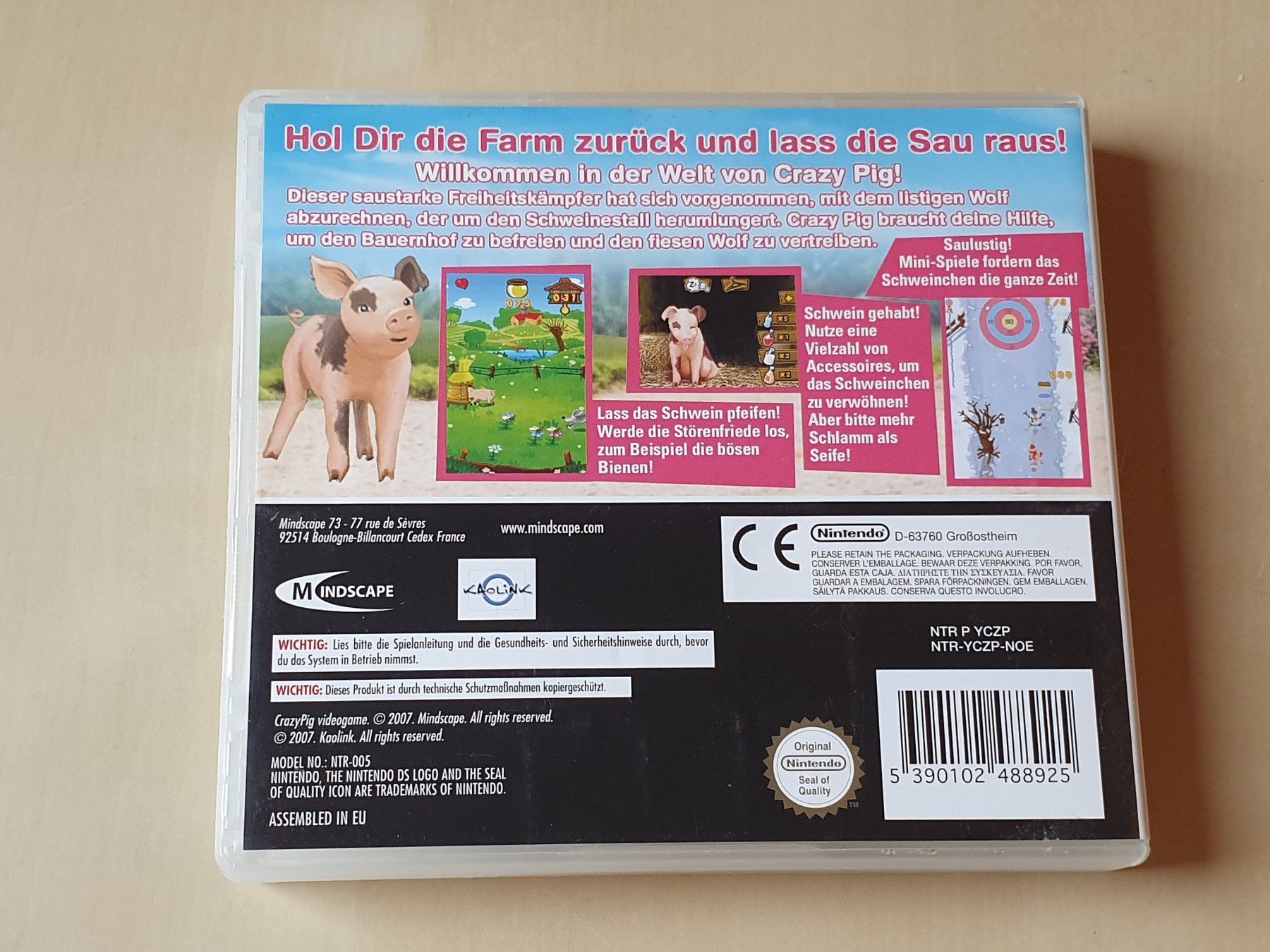 Nintendo Giochi: Crazy Pigs – Usato da Stansstad venduto da collectorsshop 1
