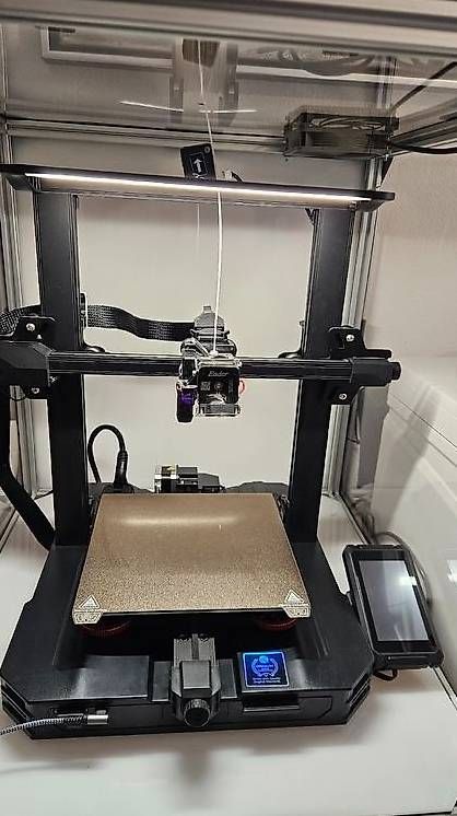 Creality 3D Drucker: Creality Ender-3 S1 Pro + Sonic Pad + Plexiglas Gehäuse – Gebraucht aus Zürich von Axl00 2