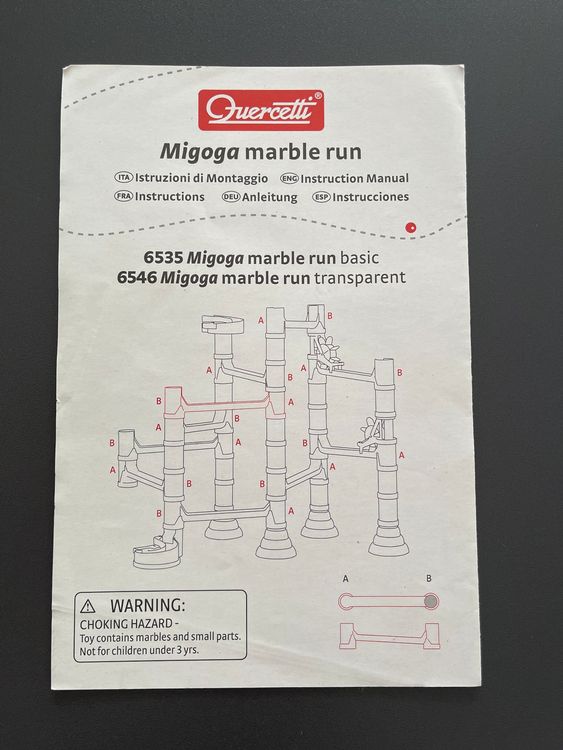Kugelbahn Quercetti Migoga Marble Run Elevator Kaufen auf Ricardo