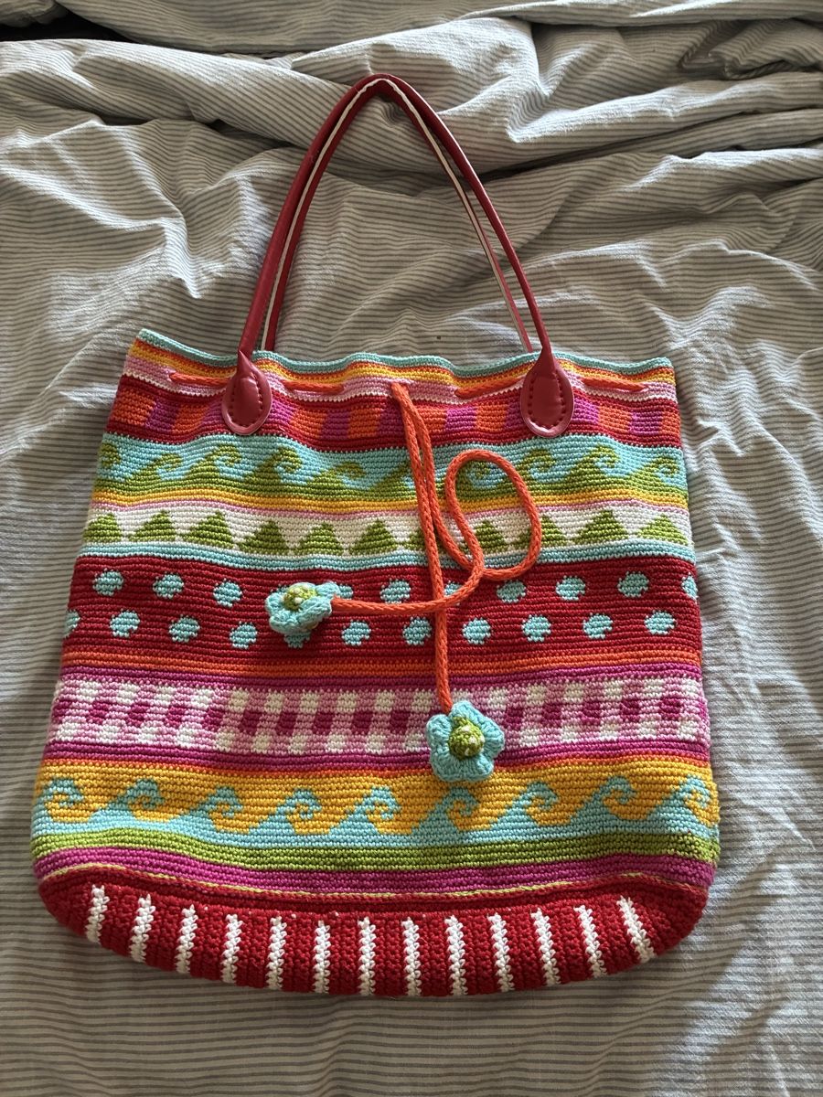 Borse da donna: handgemachte Handtasche gehäckelt – Nuovo (secondo la descrizione) da Arbon venduto da car_v2zm