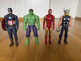 Marvel Avengers Actionfiguren Captain America Hulk Iron Man 