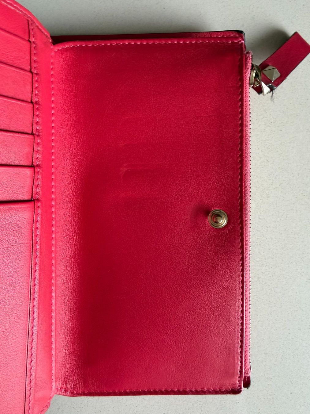 Valentino Portemonnaie: Valentino Rockstud Wallet Red - 100% Original – Gebraucht aus Zürich von bgg 2