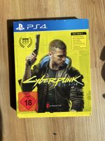Cyberpunk 2077 PS4 Spiel mit Hülle guter Zustand