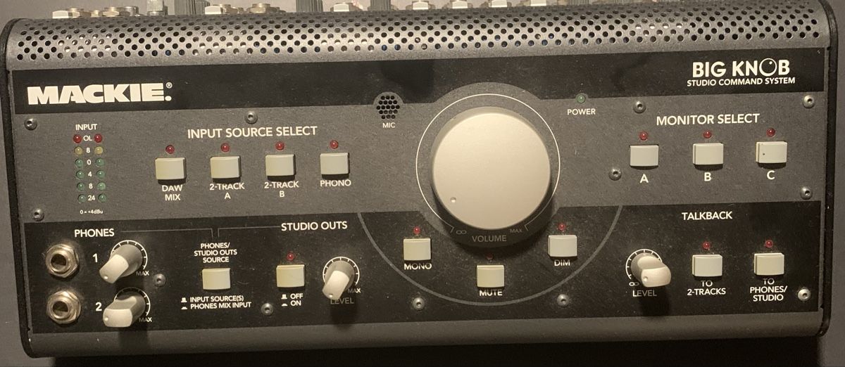 Mackie Console di mixaggio: Mackie Big Knob Studio Command System - Top Zustand! – Nuovo (secondo la descrizione) da Nussbaumen AG venduto da tob_j6yw