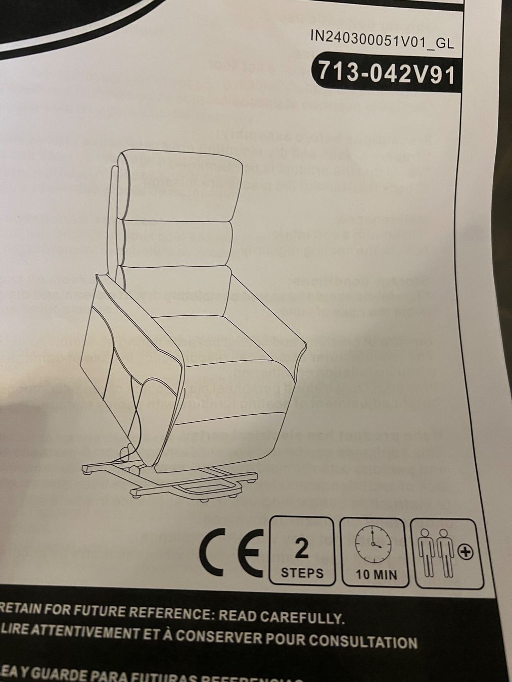 Poltrone: Fauteuil relaxant – Nuovo (secondo la descrizione) da bogis-bossey venduto da cboner 2