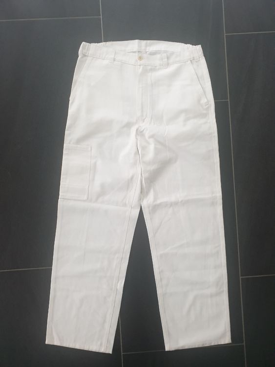 Pantaloni: Malerhose Gr 60(100%Baumwolle) – Nuovo e nell'imballaggio originale da Bischofszell venduto da badza72 6