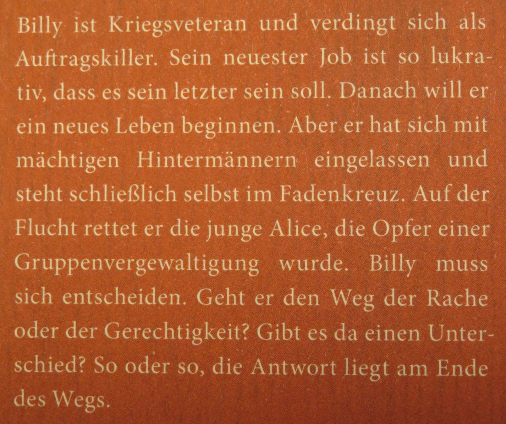 Libri: Stephen King - Billy Summers – Usato da Oberriet SG venduto da Manick 2