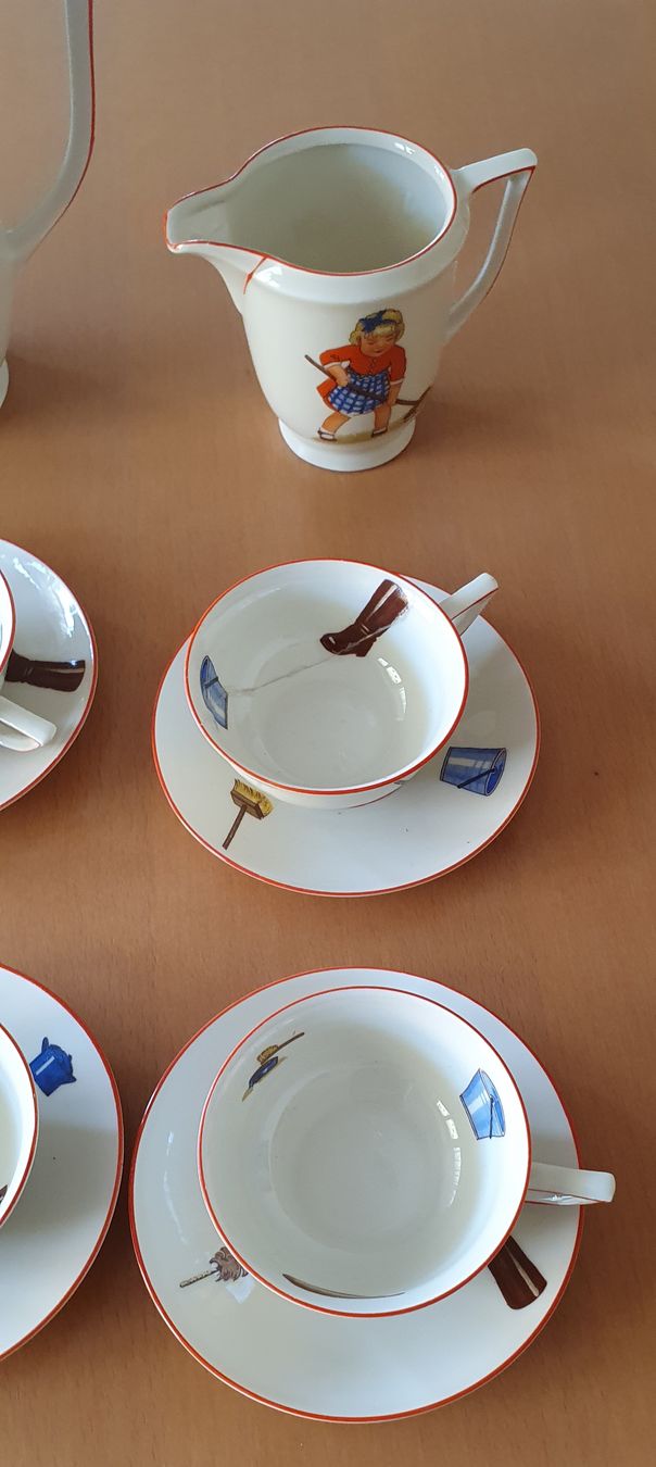 Geschirrsets: antikes Kinder Porzellan Service – Gebraucht aus Kreuzlingen von Rschweiz1 3