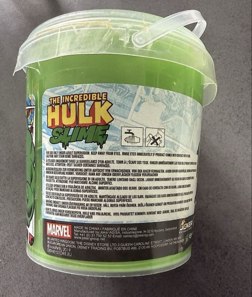 Disney Spielzeuge: The Incredible Hulk Slime – Gebraucht aus Thalwil von MB-7 2