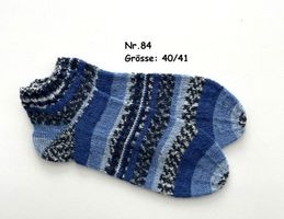 Sneaker - Socken handgestrickt  Gr.40/41  Nr.84