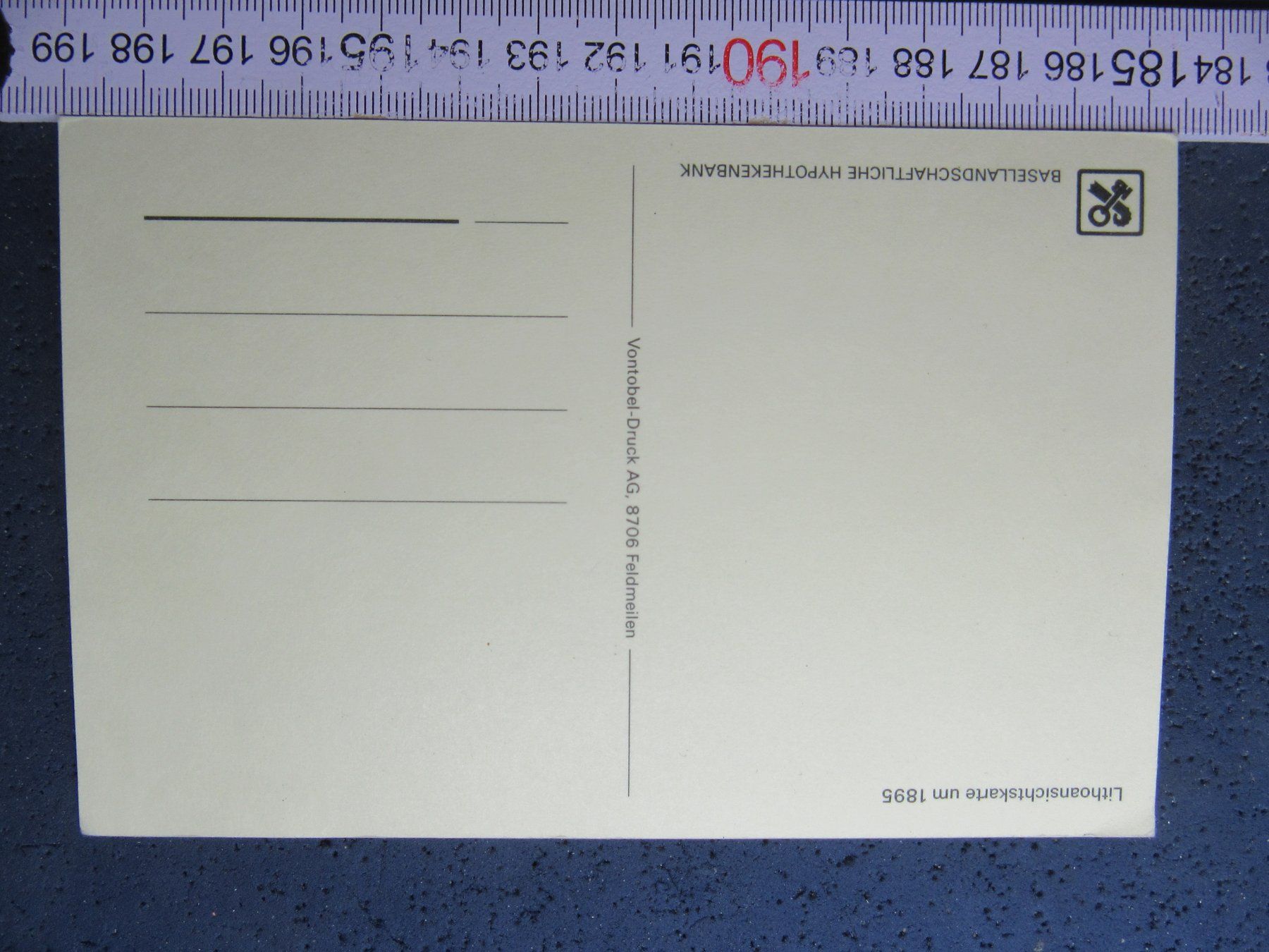 Cartoline postali: BOTTMINGEN BL AK REPRO UM 1895 – Usato da Ettingen venduto da Hausi4711 1