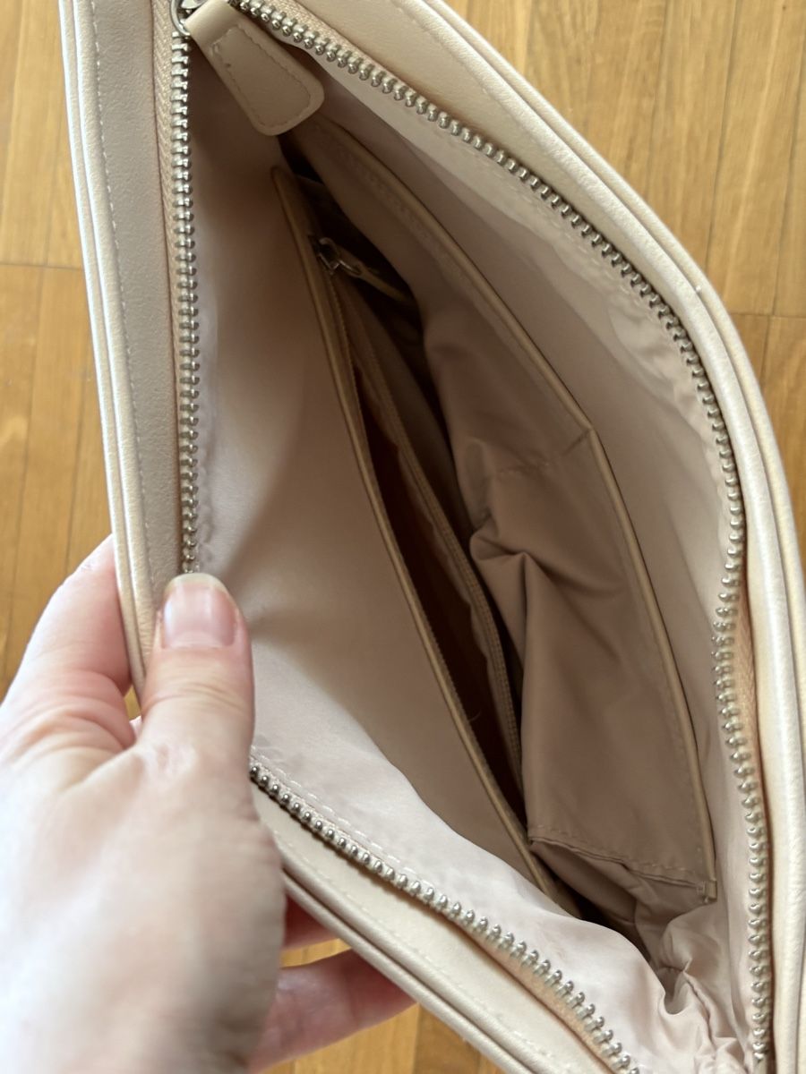Borse da donna: Umhängetasche und Clutch beige – Usato da Kriens venduto da aloha19 3