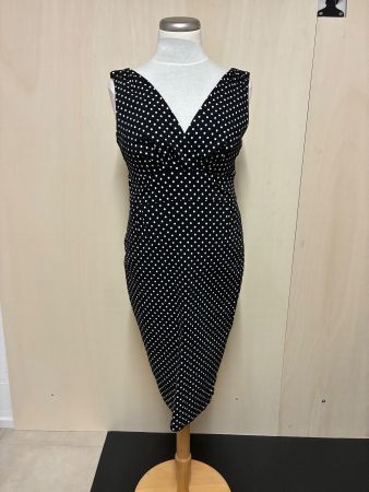 Polkadot-Kleid von Joseph Ribkoff in Grösse 40