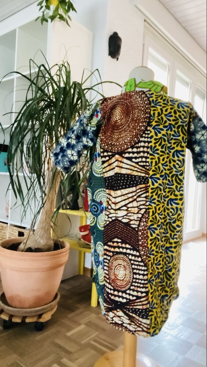 Tuniche: Tunique en Wax africain Taille 38 – Nuovo e nell'imballaggio originale da Moutier venduto da Happyvidedressing 1