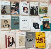 14 Livres de Poche Français - Ranzösisches Taschenbücher