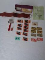 Rasierklingenschärfer Razard mit Klingen - Vintage