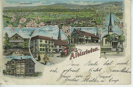 Zürich - Albisrieden, Lithokarte