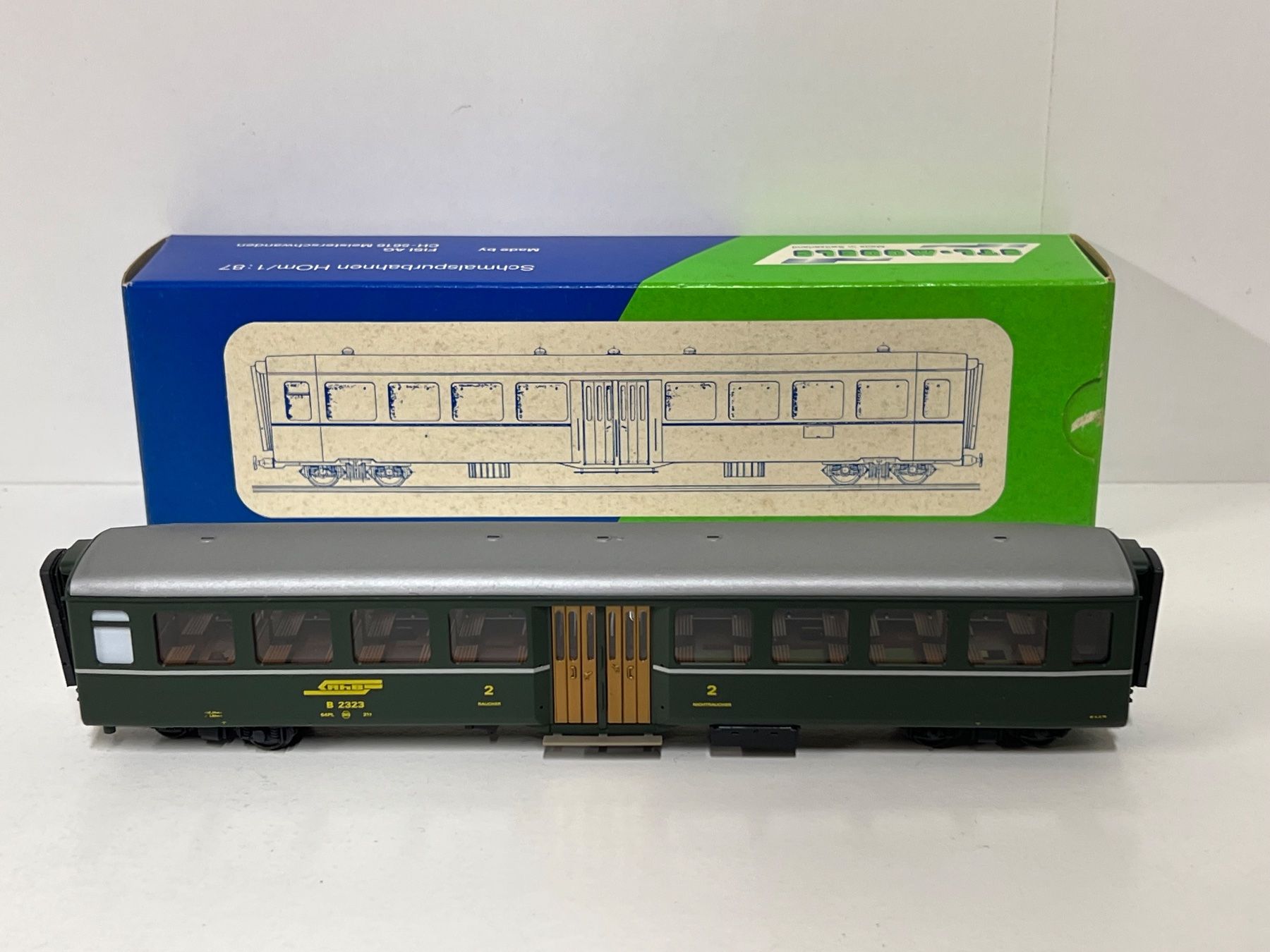 Modelleisenbahnen: STL - MODELS RhB B 2323  H0m – Gebraucht aus Neuenhof von ludovicco 2