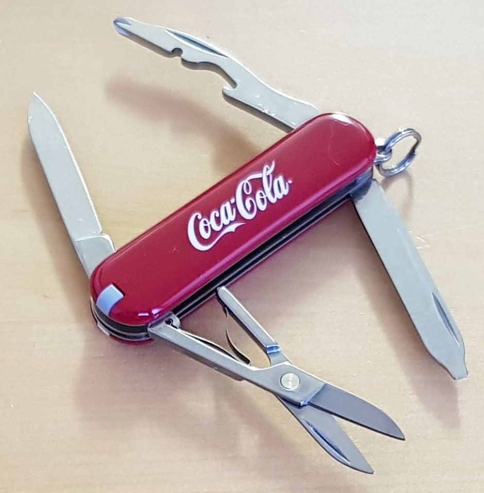 Victorinox Coltelli tascabile: Victorinox Coca-Cola collector – Nuovo e nell'imballaggio originale da Prilly venduto da azm_t9nd 1