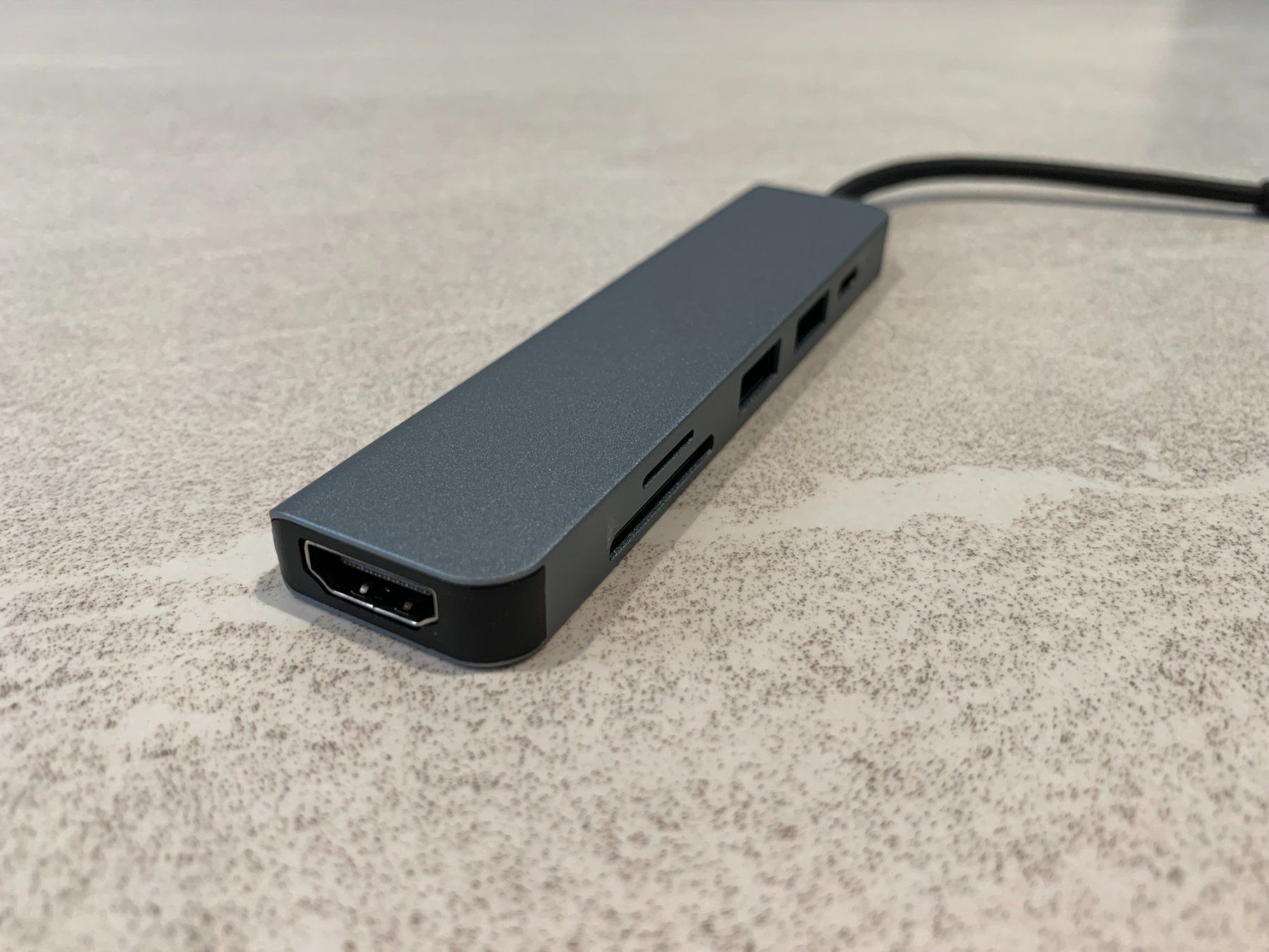 Unità & Adattatore: Adapter 6 in 1 USB-C auf Micro SD, HDMI, USB A, USB C – Nuovo e nell'imballaggio originale da Aarburg venduto da 2..0 5