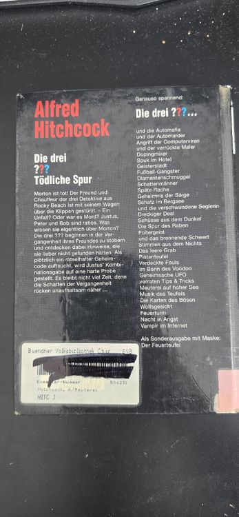 Die drei ??? Tödliche Spur, Alfred Hitchcock Krimi | Kaufen auf Ricardo