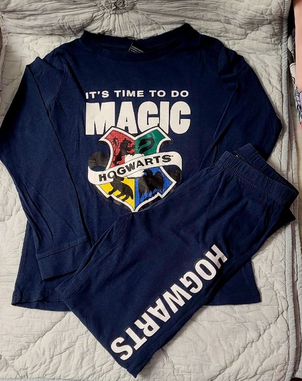 Produktbild von Harry Potter Hogwart's House Wappen, Enge Passform, Für Erwachsene, Baumwolle - Mehrfarbig - Medium