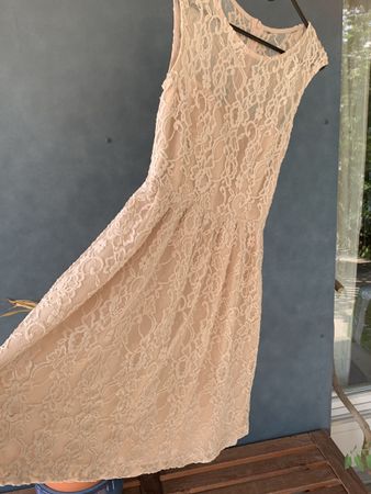 Kleid Altrosa, Gr.S