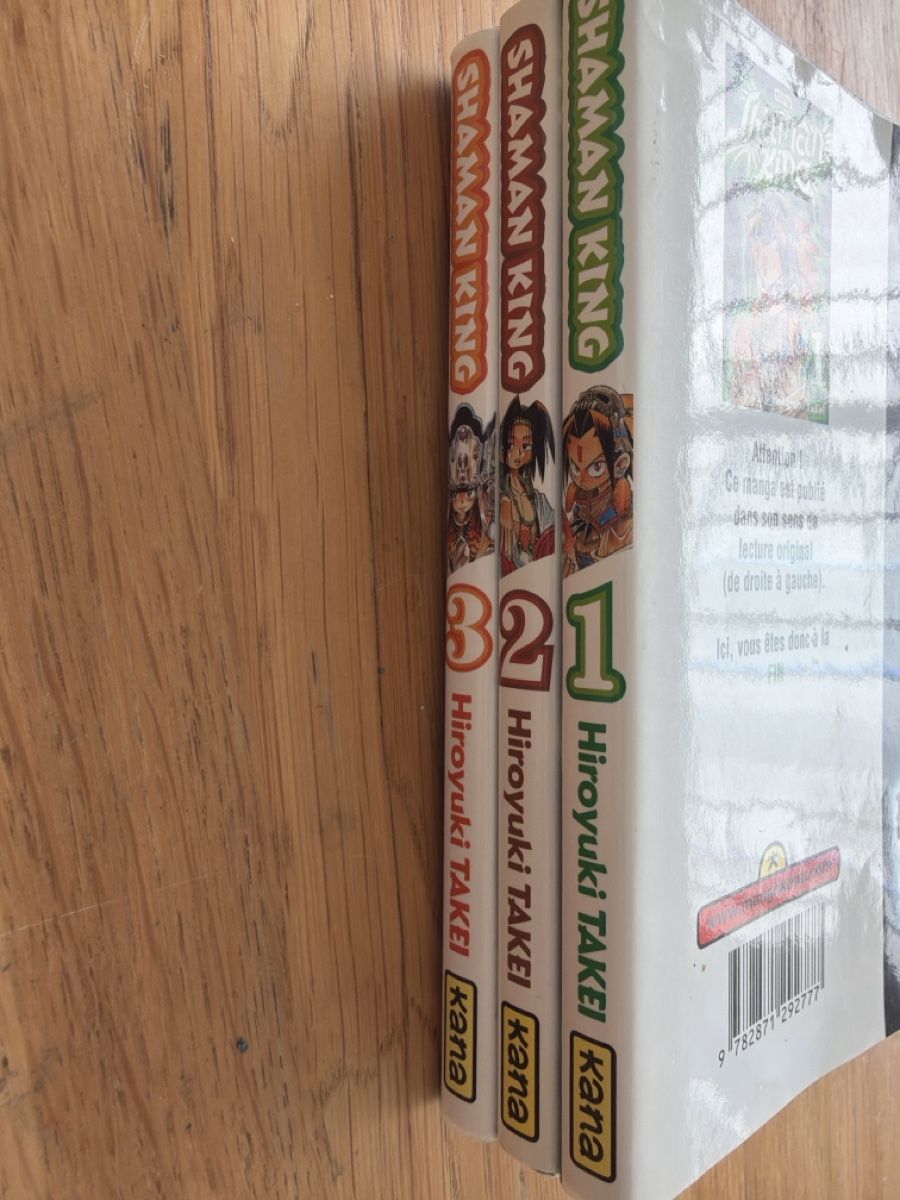 Fumetti: Mangas Shaman King de 1 à 3 – Usato da Echallens venduto da leo_dk2d 2