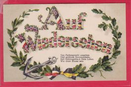 PRÄGEKARTE, AUF WIEDERSEHN