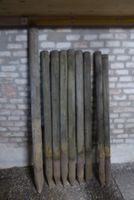 Holzpfähle Pfosten von Landi - 9 Stück zu einem Preis