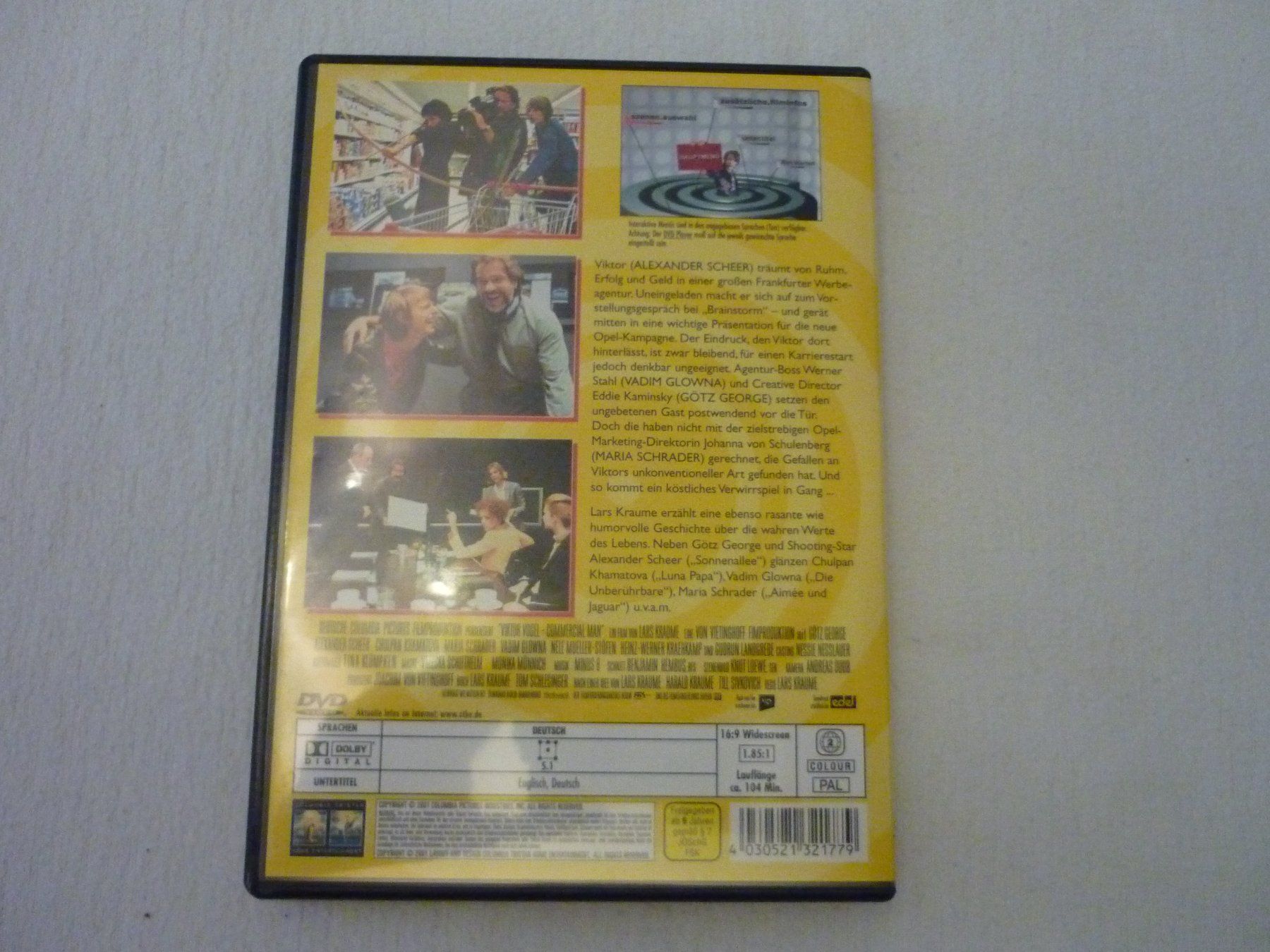 Tutti i DVDs: DVD Viktor Vogel Commercial Man – Usato da Vaduz venduto da red94angel 2