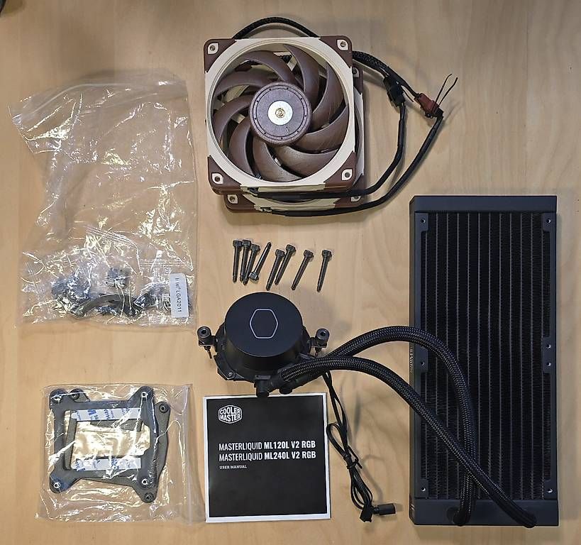 PC: Wasserkühlung master liquid ml240l – Usato da Zürich venduto da mir_hk5m