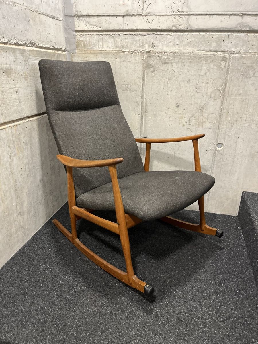 Sedie: Dänischer Mid-Century Schaukelstuhl – Usato da Ottikon venduto da san_w99n 2